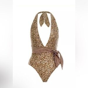 NWT $441 Zimmerman Empire Plunge Scarf tie 1 piece in size Xs